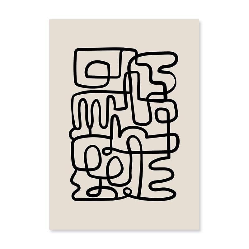 Canvanation 40x60 cm no frame / PICTURE 14 Peinture Abstrait