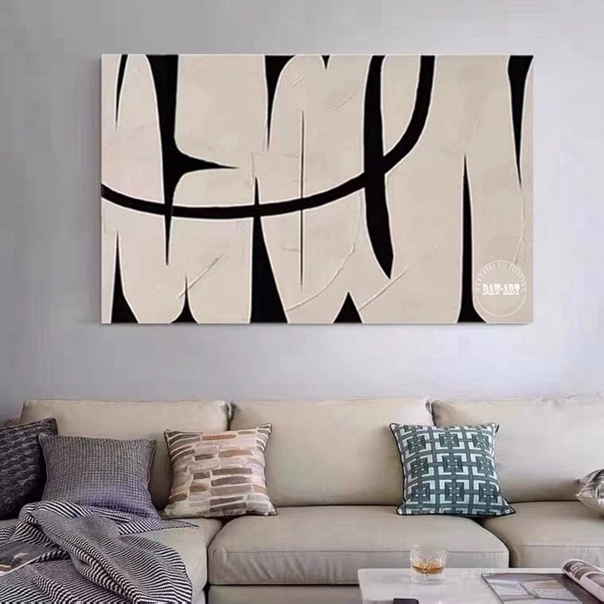 Canvanation 100x180cm / D Affiche Abstrait Multicolore