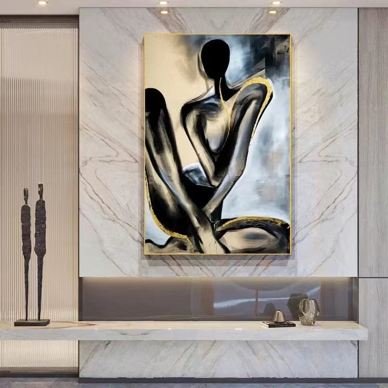 Canvanation Dessin Abstrait Femme