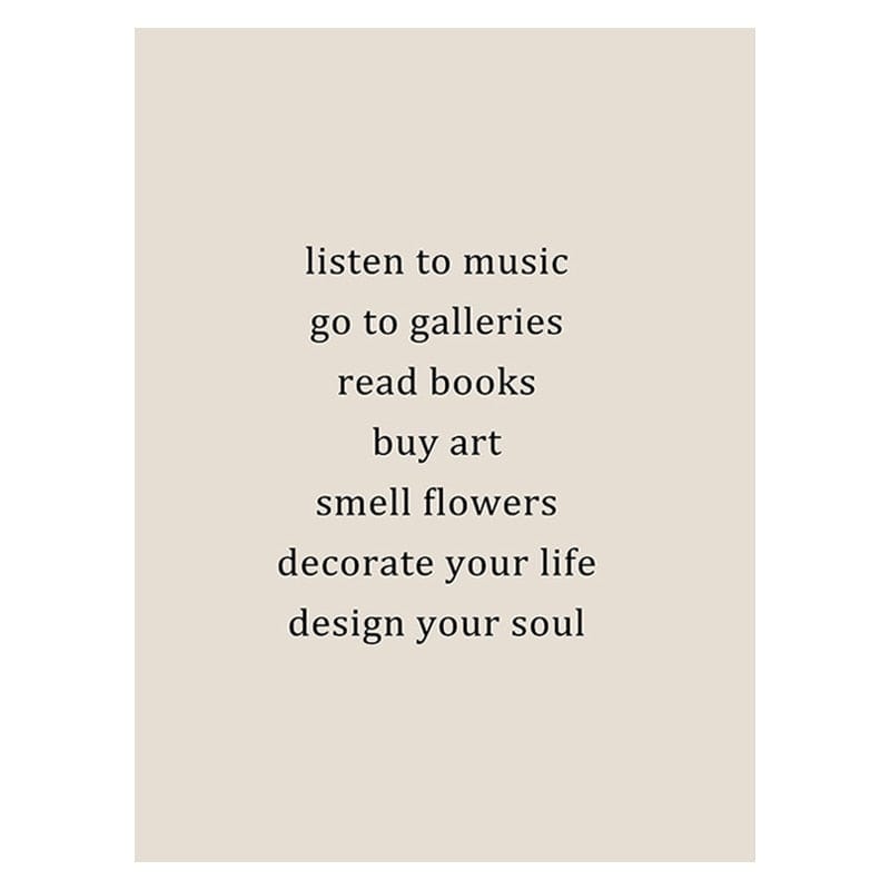 Canvanation 50x70cm No Frame / 9342-19 Peinture Abstraite Moderne