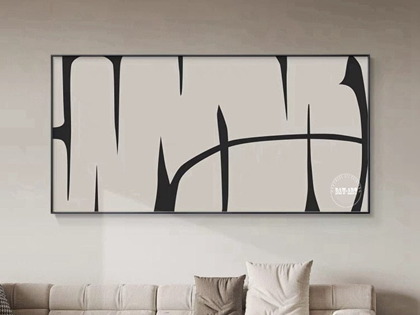 Canvanation 100x180cm / L 1 Affiche Abstrait Multicolore