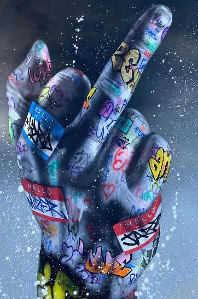 Canvanation 60X90cm / PF1846 Affiche Street Art Graffiti