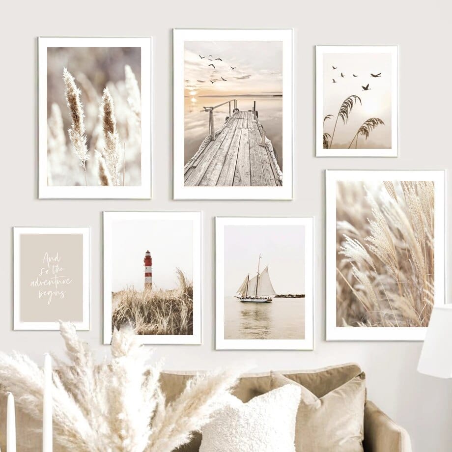 Canvanation Peinture Abstraite Lac