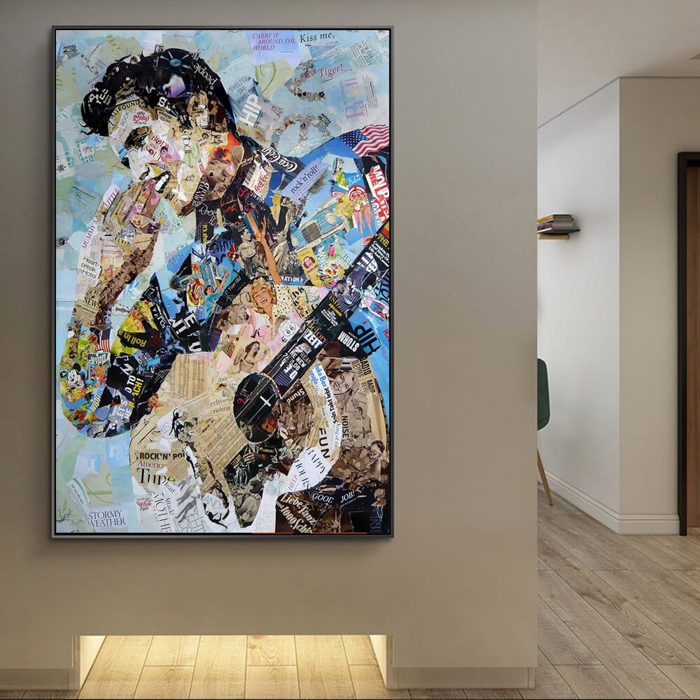 Canvanation Tableau Elvis Presley