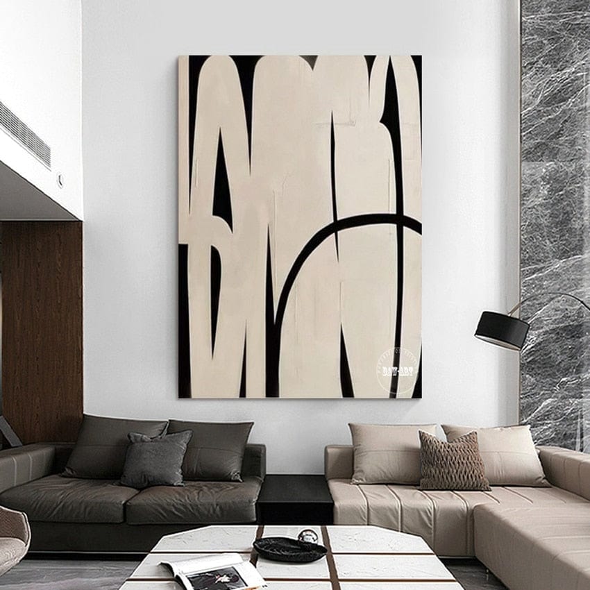 Canvanation Affiche Abstrait Multicolore