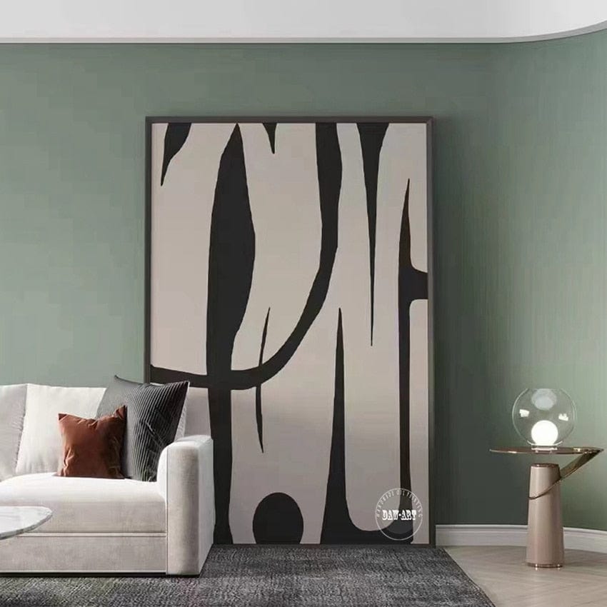 Canvanation 100x180cm / J Affiche Abstrait Multicolore