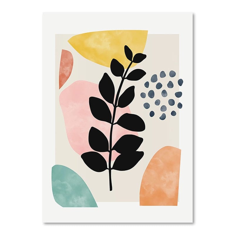 Canvanation 30x40cm / 03 Peinture Abstraite Soleil