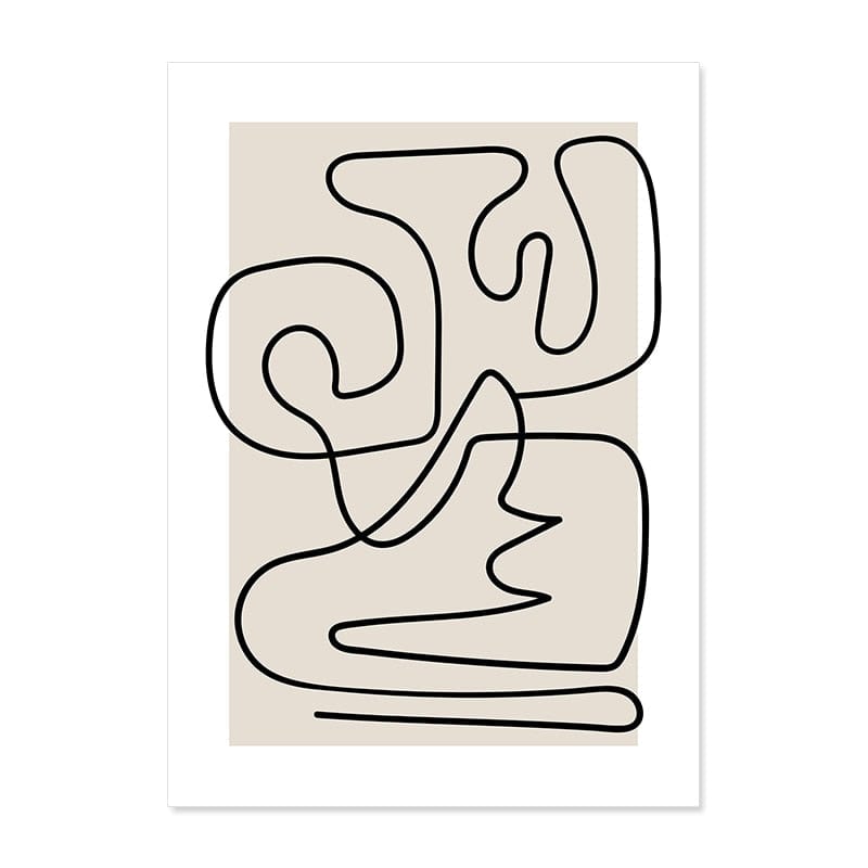 Canvanation 40x60 cm no frame / PICTURE 16 Peinture Abstrait