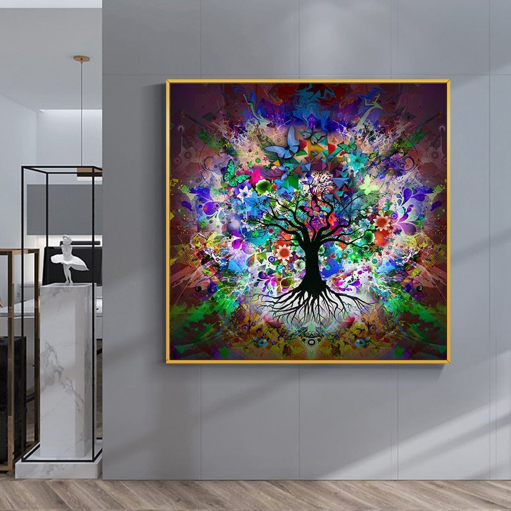Canvanation Affiche Arbre De Vie Magique