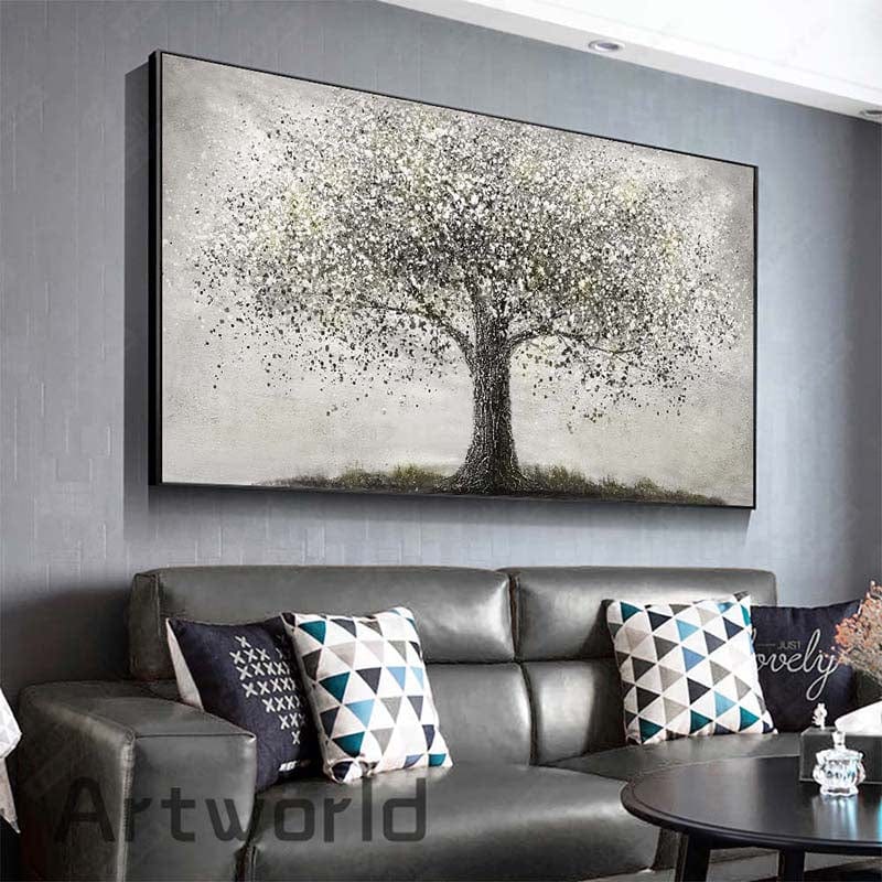 Canvanation Affiche Arbre De Vie Noir