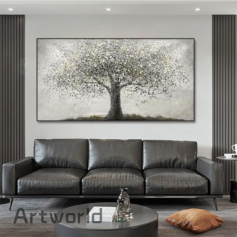 Canvanation Affiche Arbre De Vie Noir