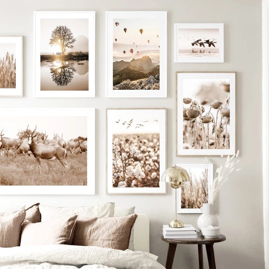 Canvanation Affiche Arbre En Afrique