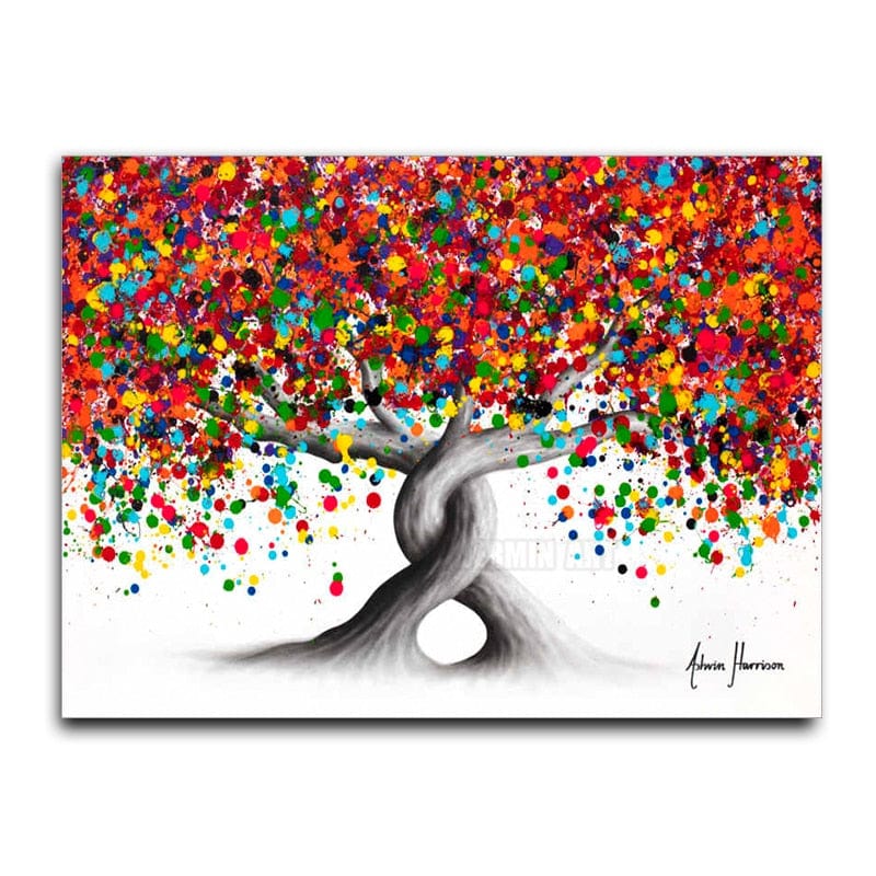 Canvanation 60x80CM / FJ 40-11 Poster Avec Arbre De Vie