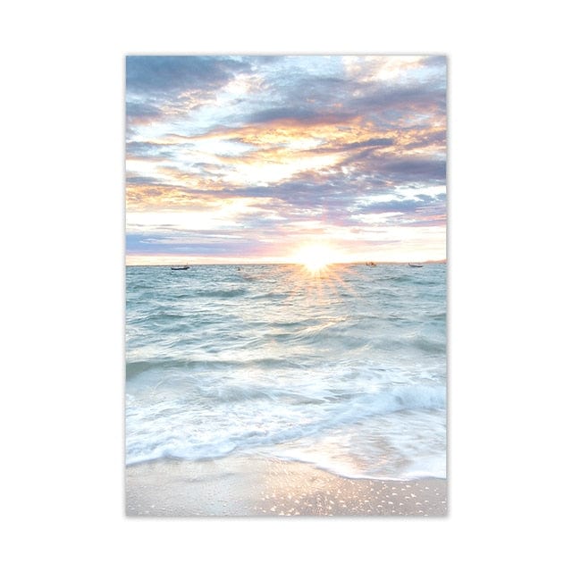 Canvanation 75X100cm / 2 Affiche Bord De Mer