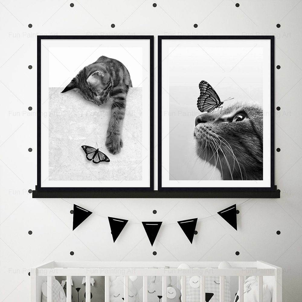 Canvanation Affiche Chat Noir