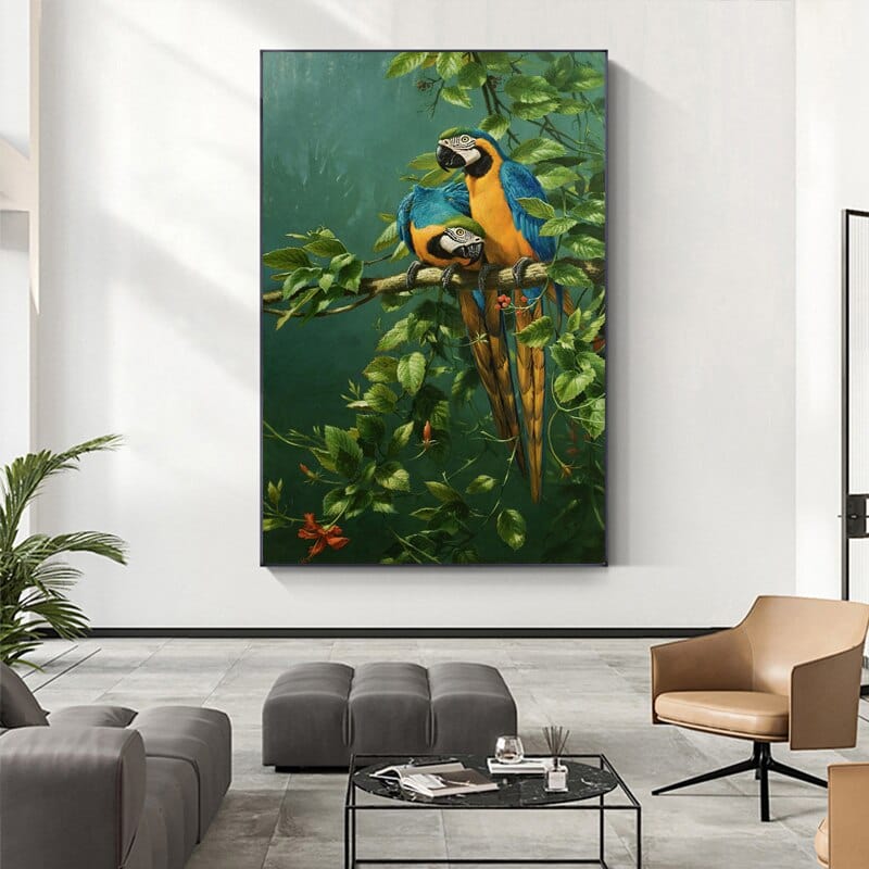 Canvanation Affiche De Perroquet