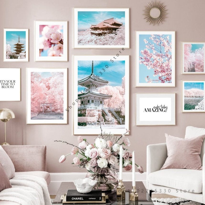 Canvanation Affiche Japonais Traditionnel