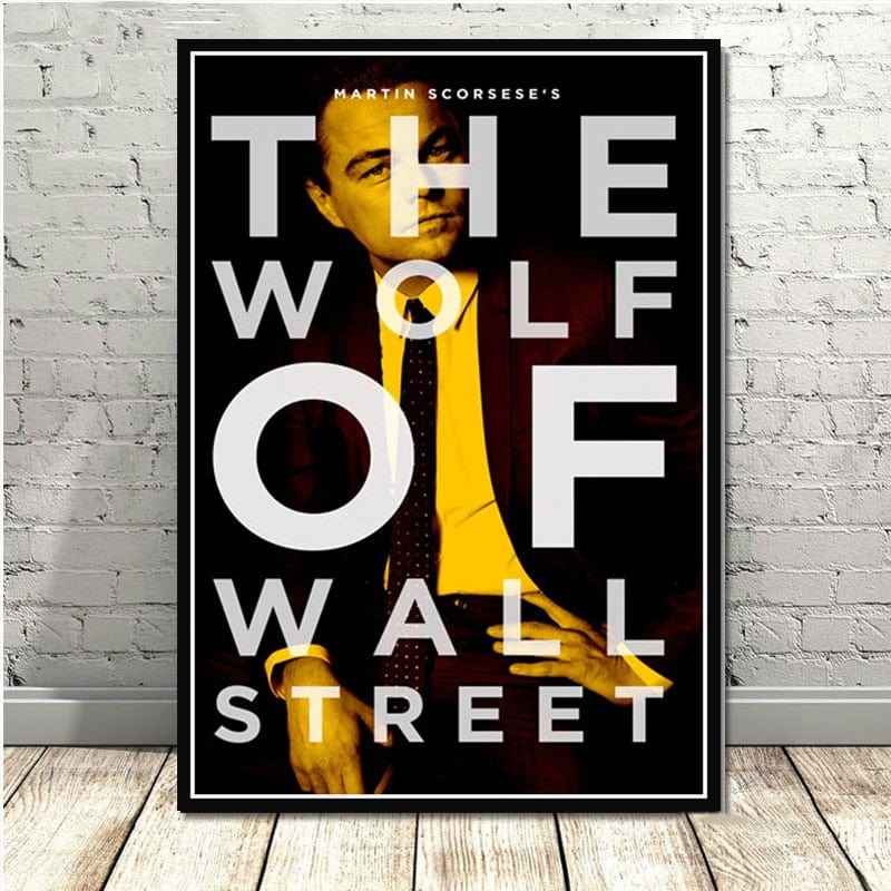 Canvanation Affiche Loup De Wall Street