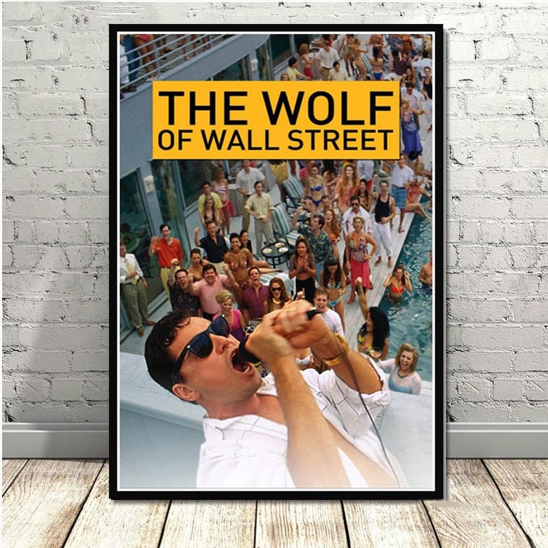 Canvanation Affiche Loup De Wall Street