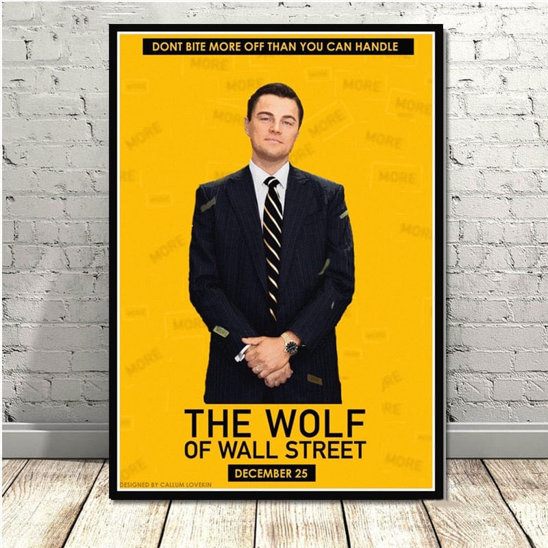 Canvanation Affiche Loup De Wall Street