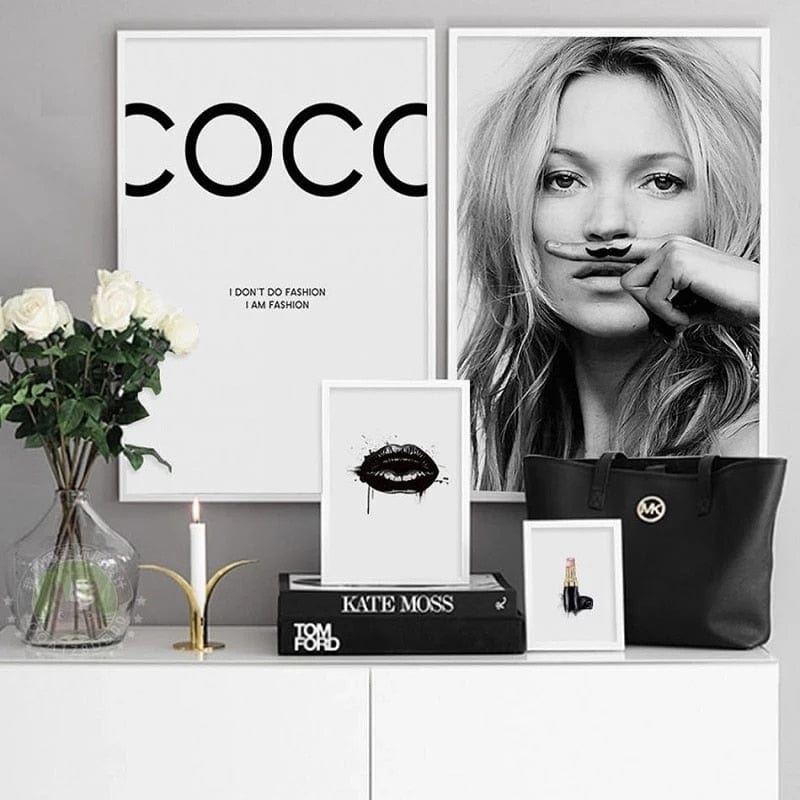 Canvanation Affiche Marque De Luxe Coco