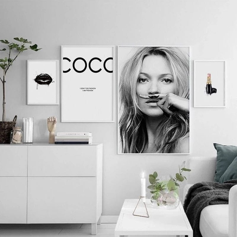 Canvanation Affiche Marque De Luxe Coco