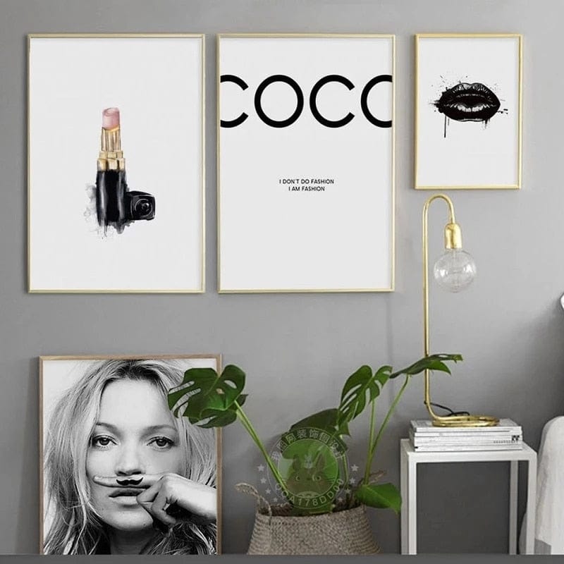 Canvanation Affiche Marque De Luxe Coco