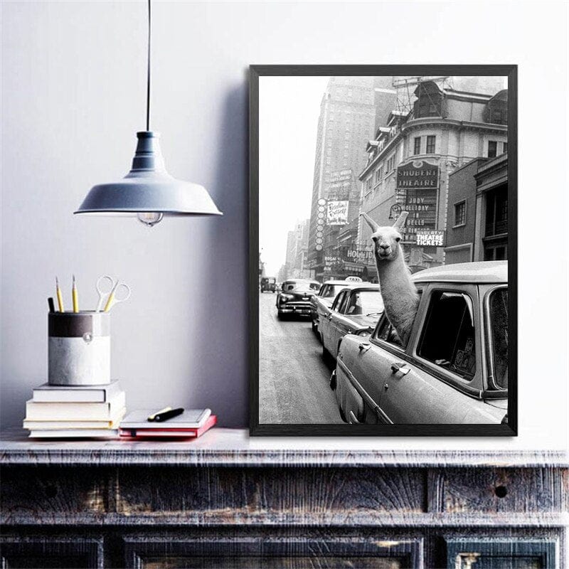 Canvanation Tableau New York Abstrait