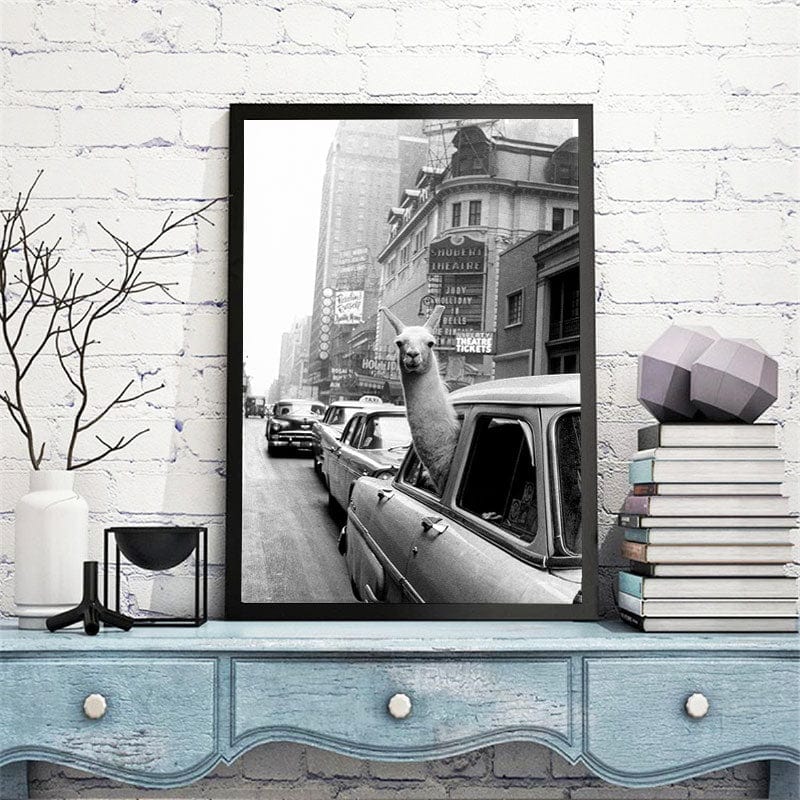 Canvanation Tableau New York Abstrait