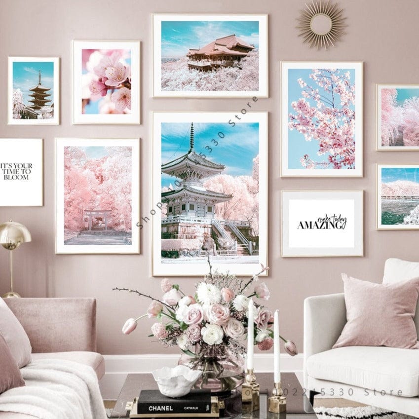 Canvanation Affiche Paysage Japonais