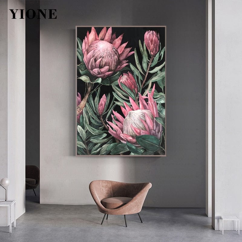 Canvanation Affiche Peinture Perroquet