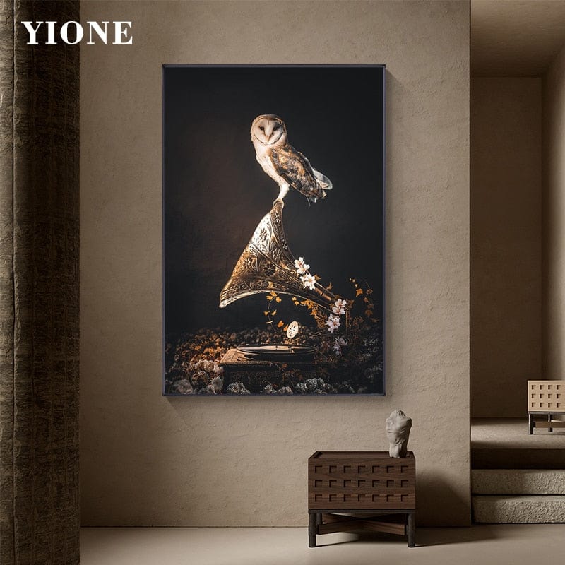 Canvanation Affiche Peinture Perroquet