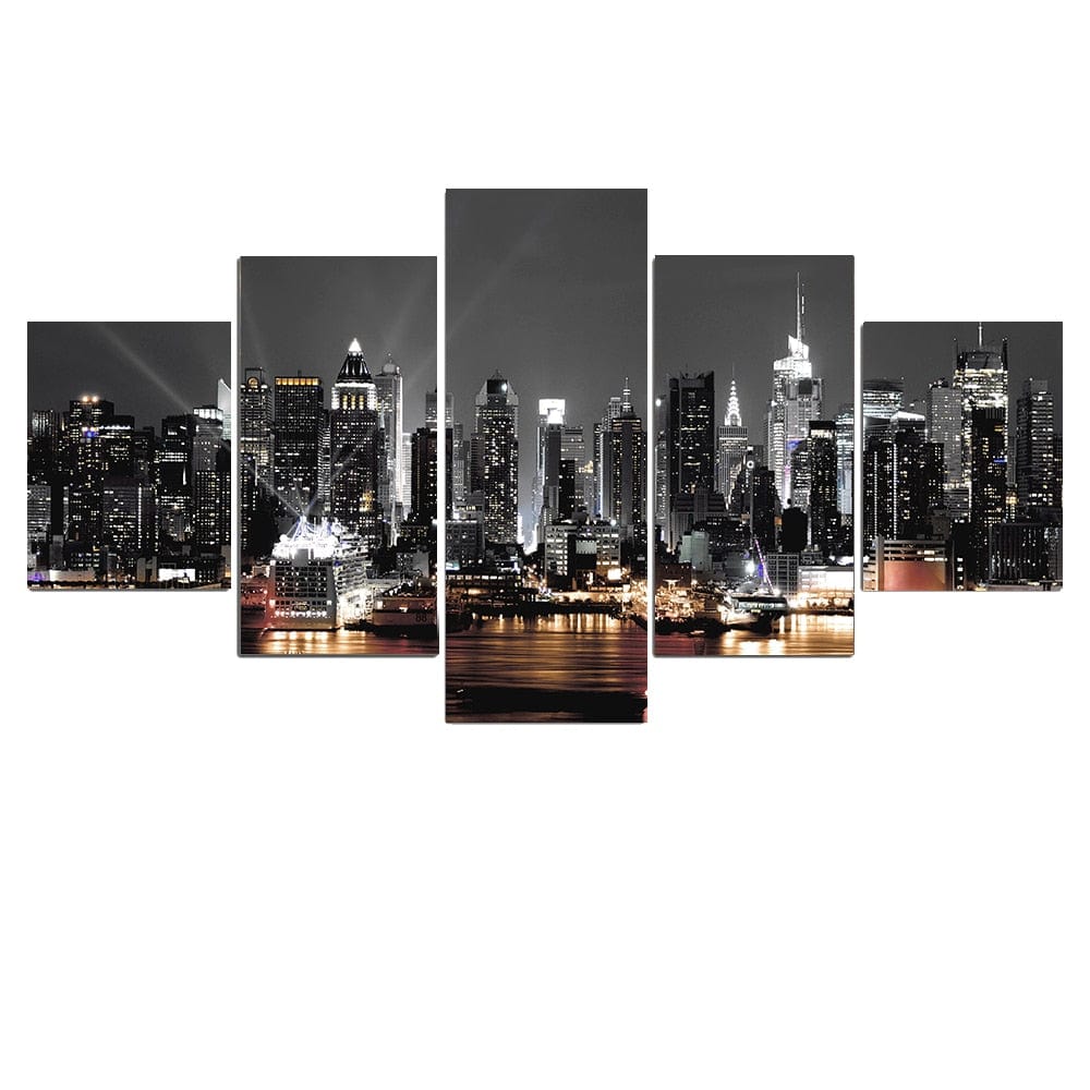Canvanation 10x15 cm*2 10x20 cm*2 10x25 cm*1 / 9138XX02 Affiche Toile New York