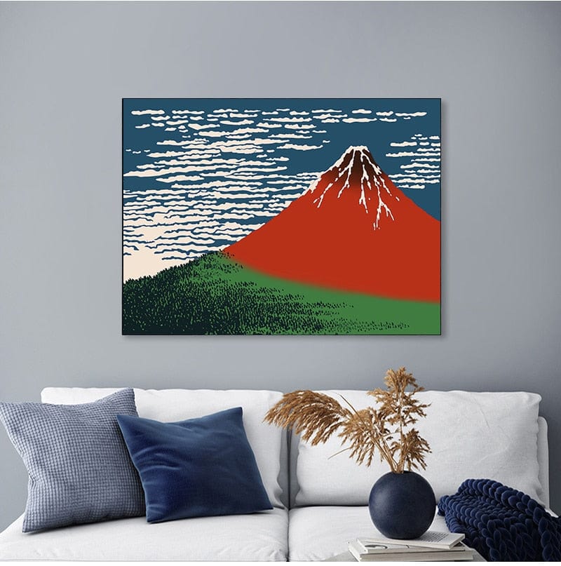 Canvanation Affiche Vague Japonaise