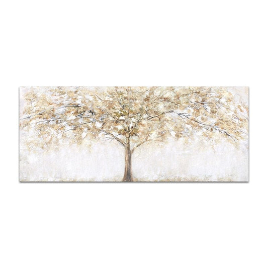 Canvanation 70x140cm Toile Arbre Or