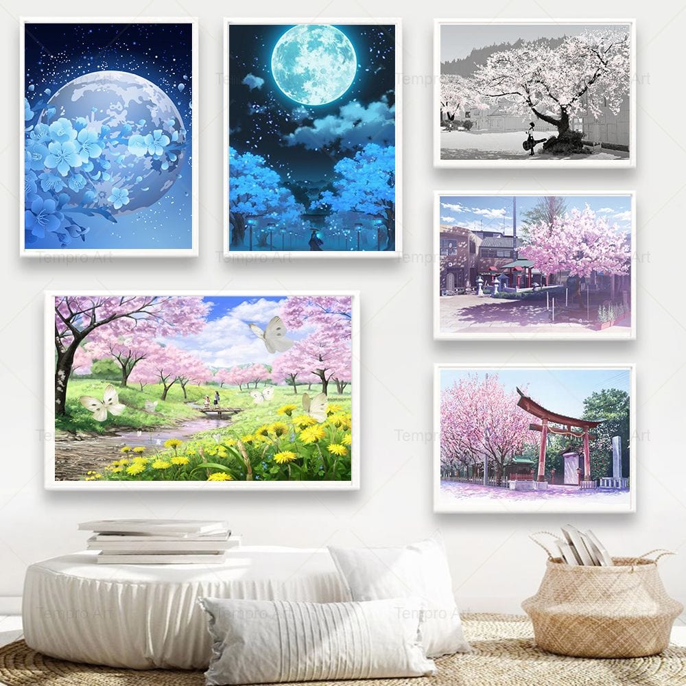 Canvanation Toile Cerisier Japonais