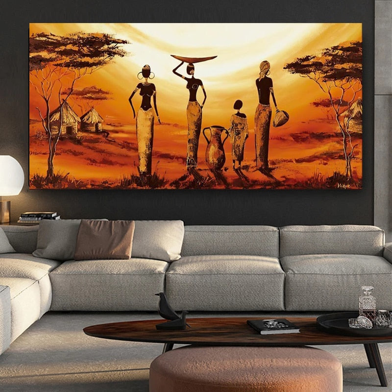 Tableaux Africain Canvanation