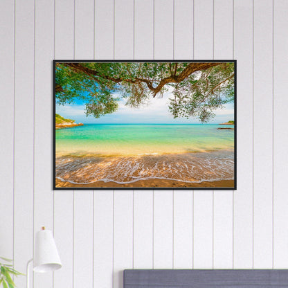 Tableau Panoramique Mer Antilles