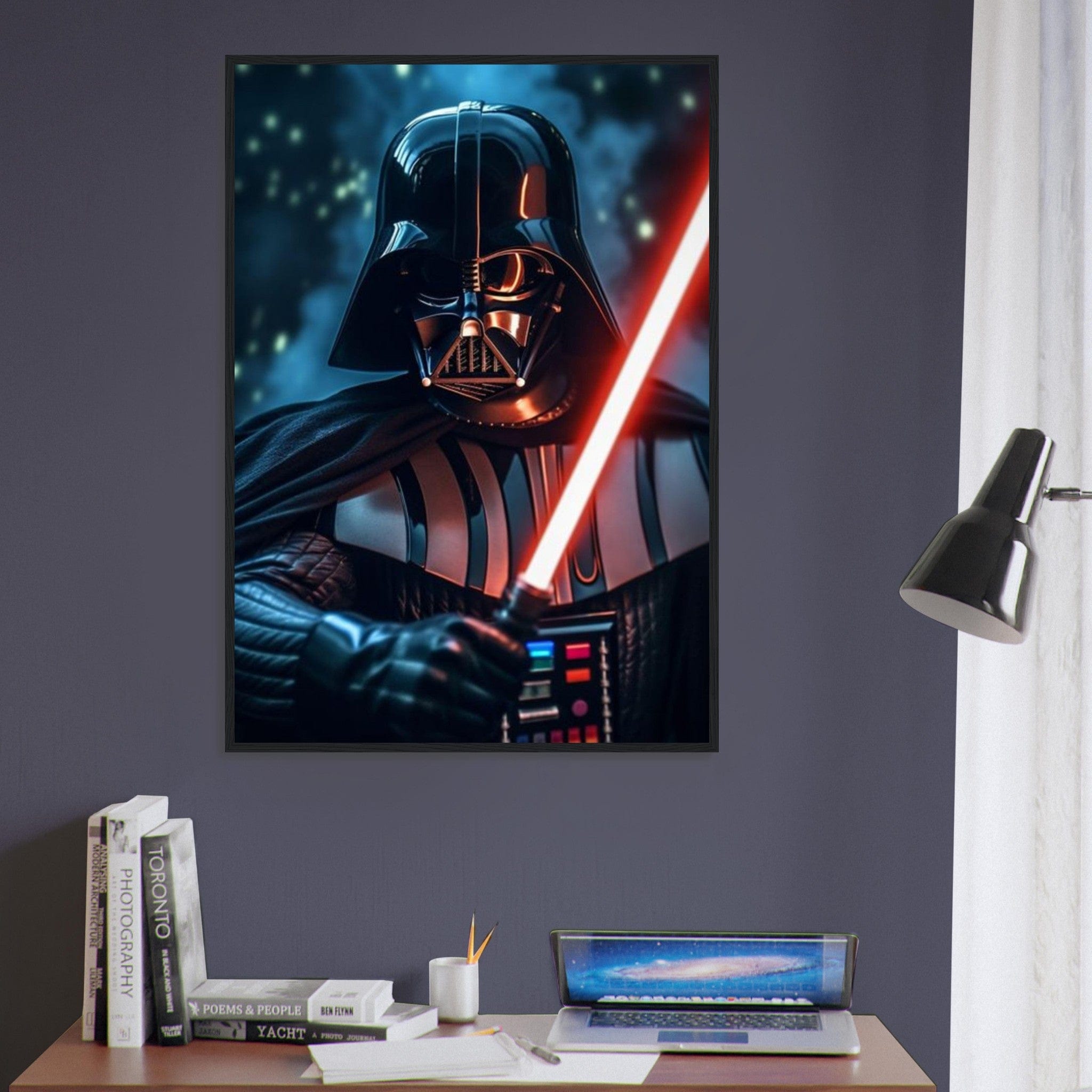 Canvanation Print Material Tableau Street Art Dark Vador Star Wars