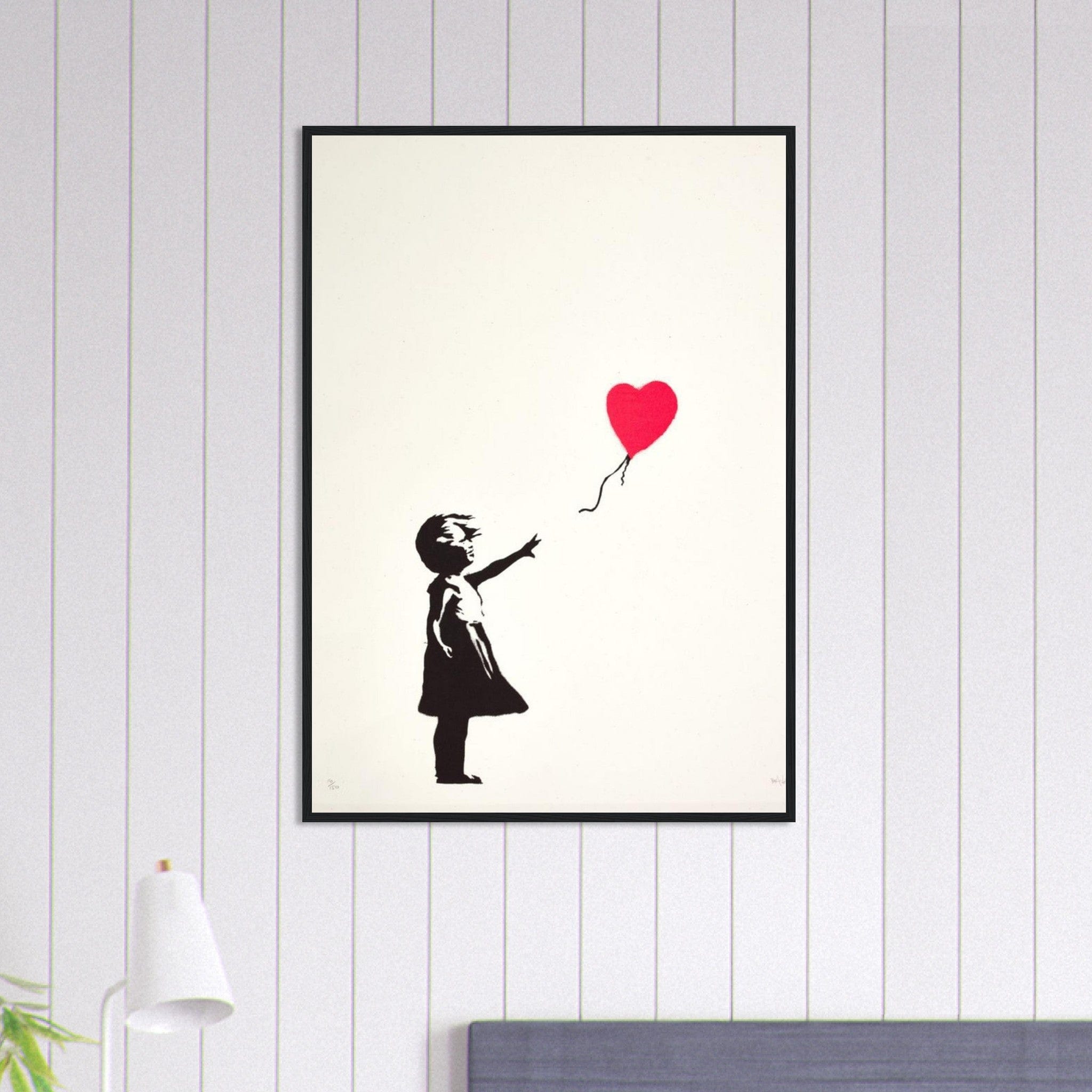 Canvanation Print Material 70x100 cm / 28x40″ Tableau Street Art Graffiti Banksy