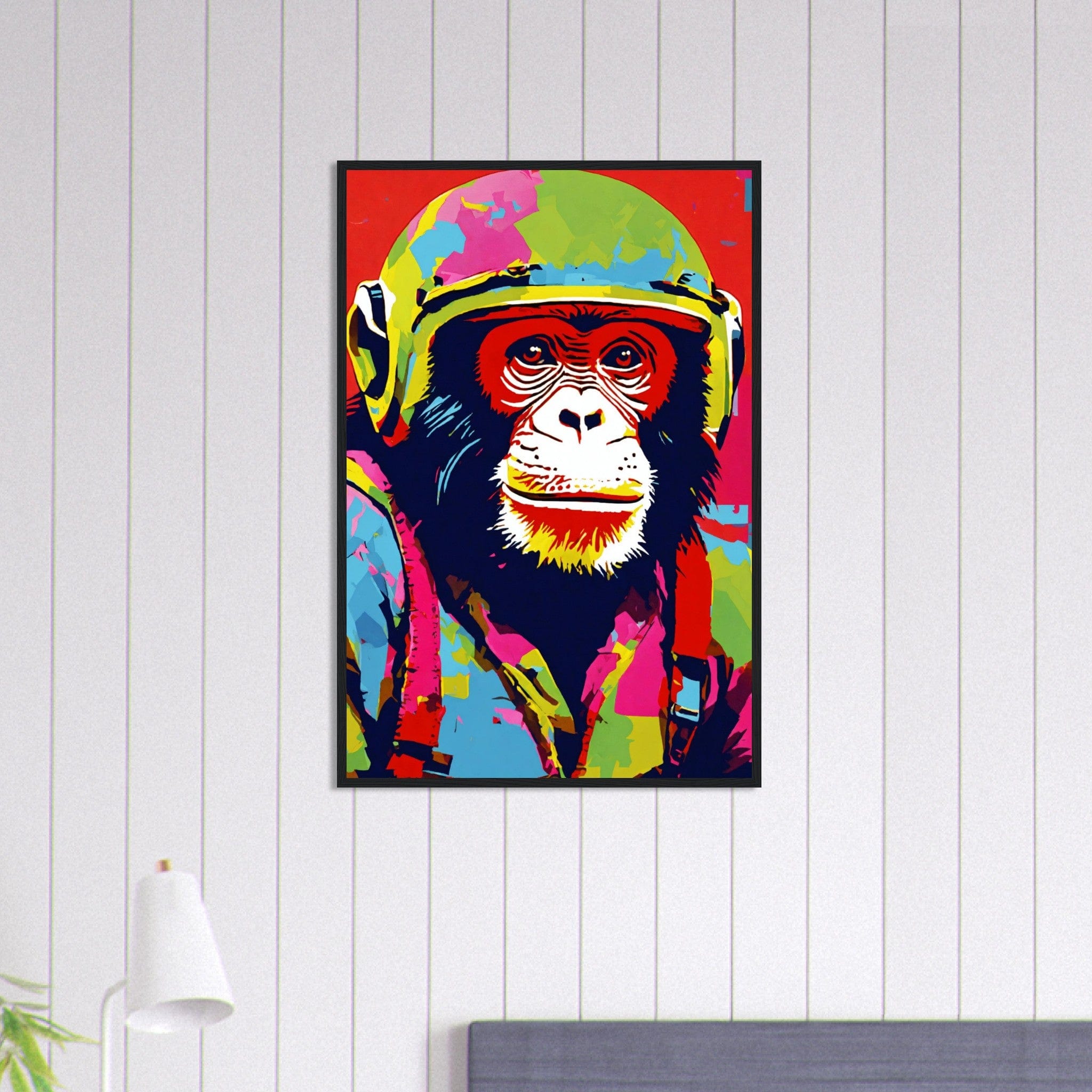 Canvanation Print Material 60x90 cm / 24x36″ Tableau Singe L'Éveil du Primate