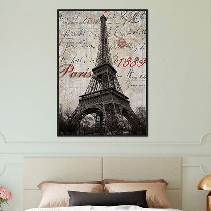 Tableau De Peinture Paris Canvanation