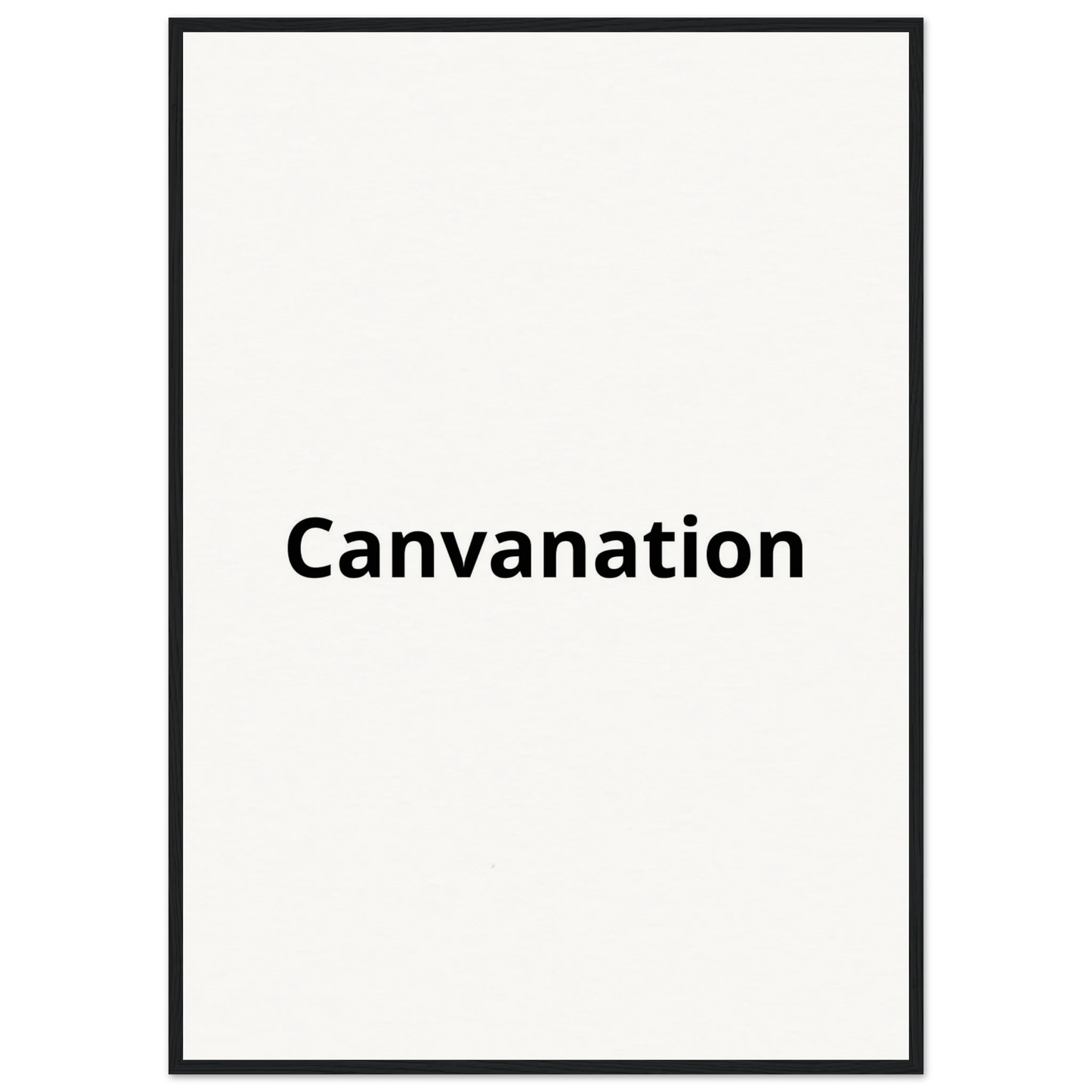 Canvanation Print Material A1 (59.4 x 84.1  cm) / Cadre noir Tableau Personnalisé