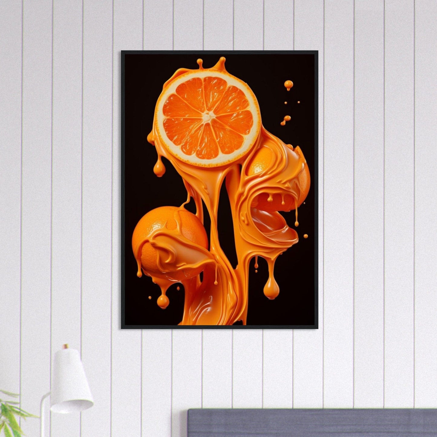 Tableau Cuisine Orange