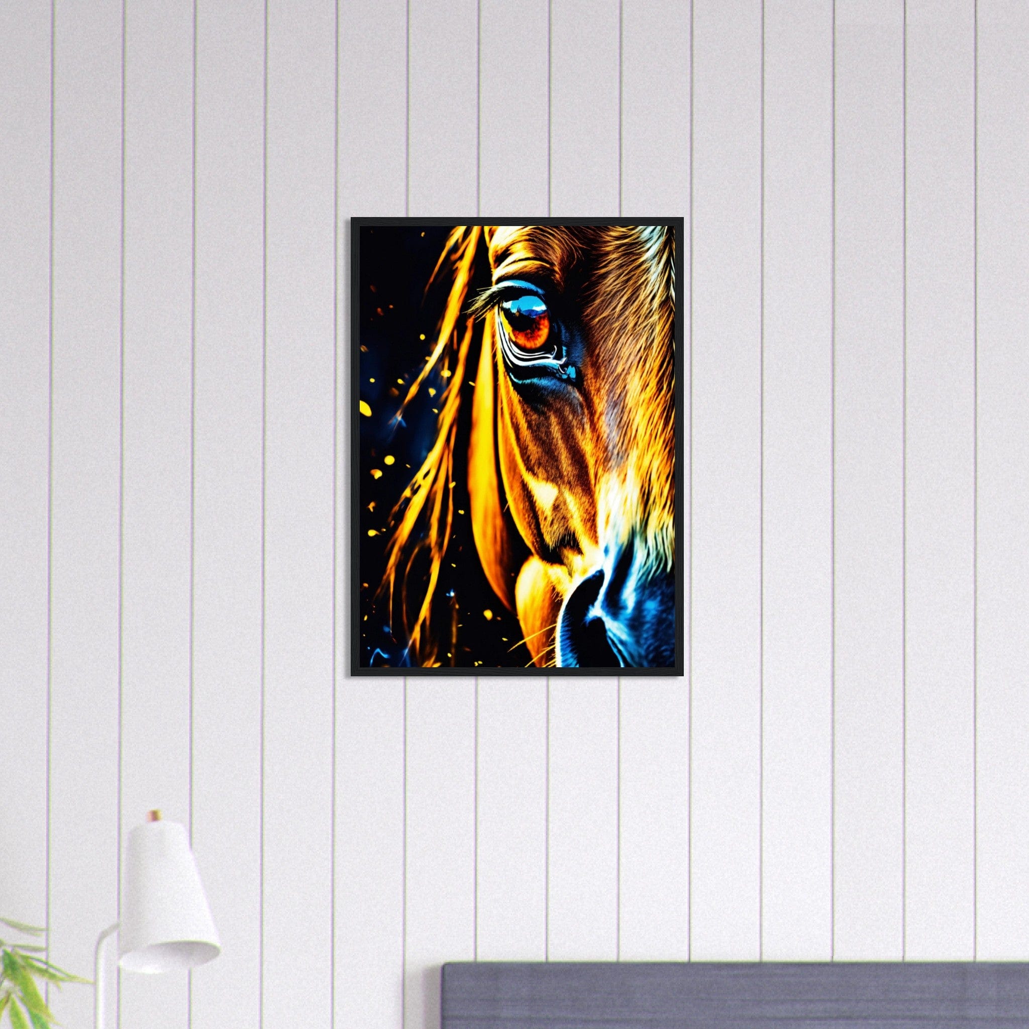 Canvanation Print Material 50x70 cm / 20x28″ Tableau Cheval Écho des Sabots