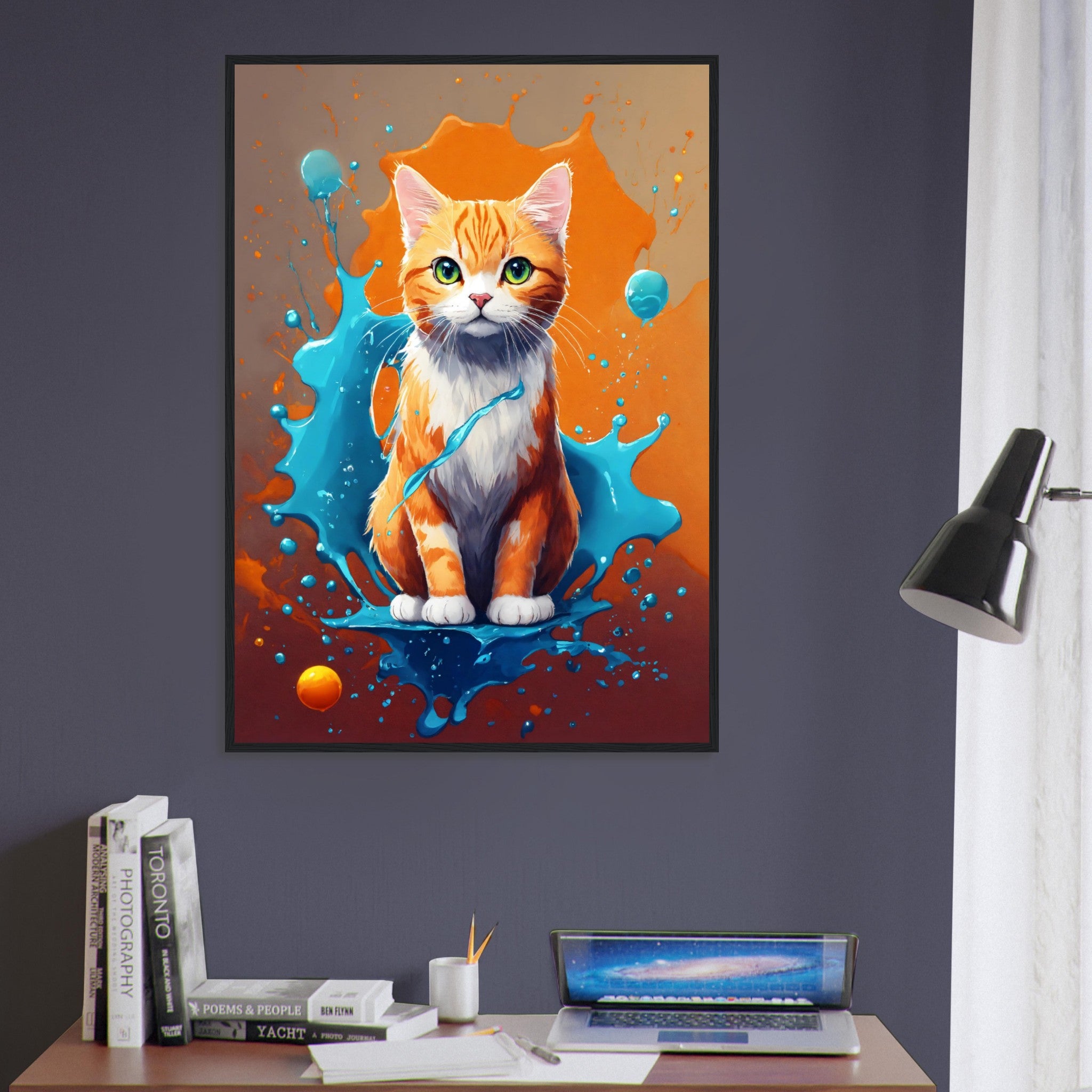 Canvanation Print Material Tableau Chat Murmure Du Minou