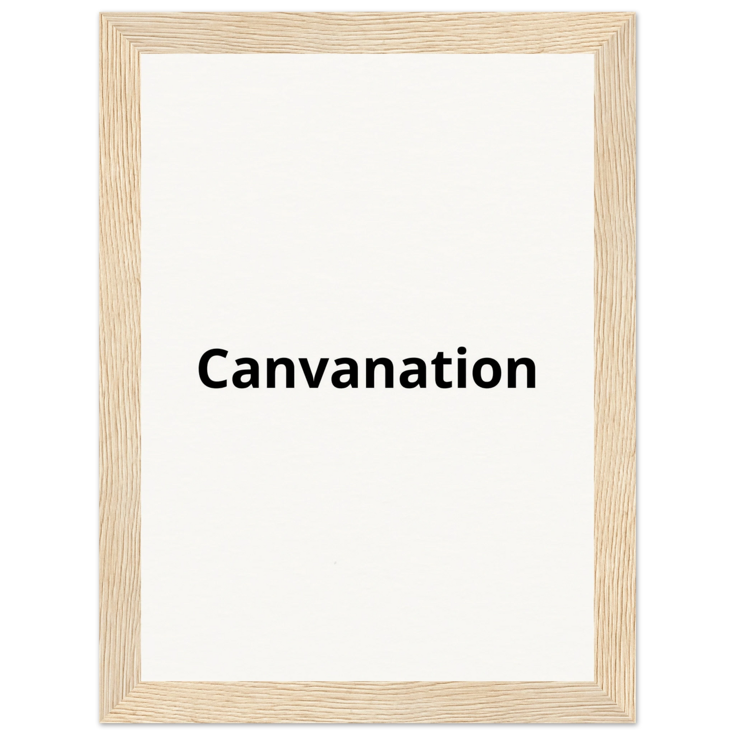 Canvanation Print Material 13x18 cm / 5x7″ / Cadre en bois Tableau Personnalisé