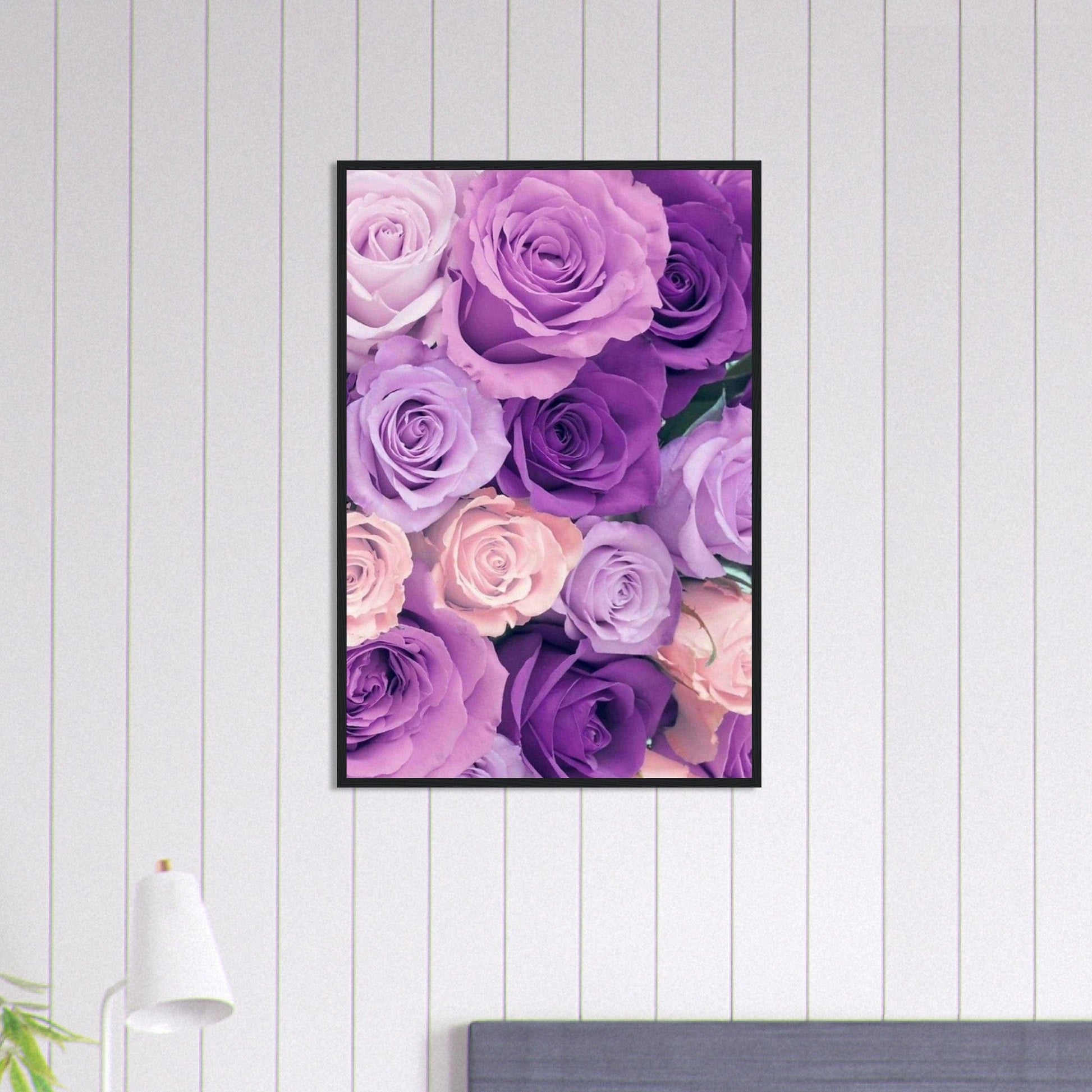 Tableau Rose Violet Canvanation