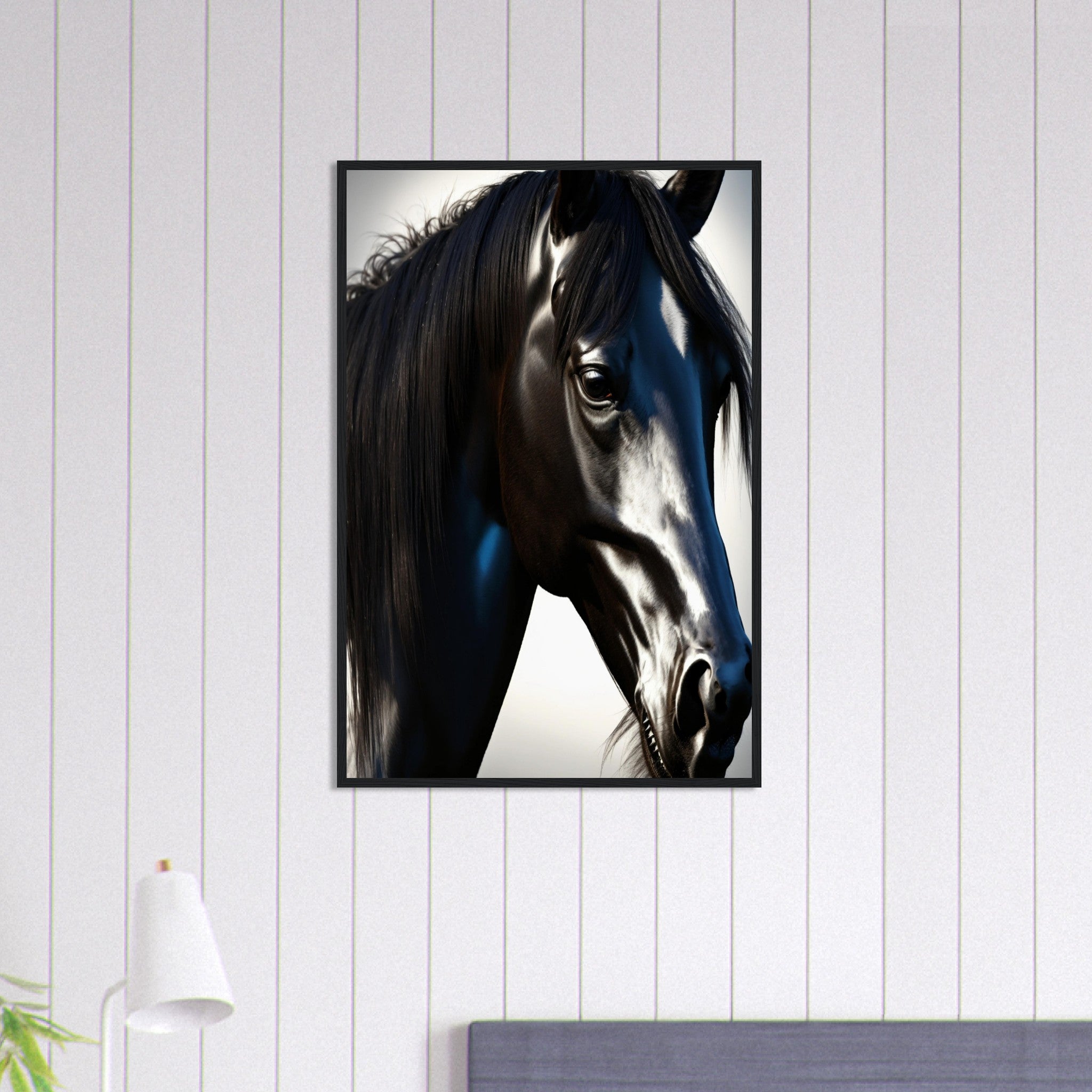 Canvanation Print Material 60x90 cm / 24x36″ Tableau Cheval Sauvage