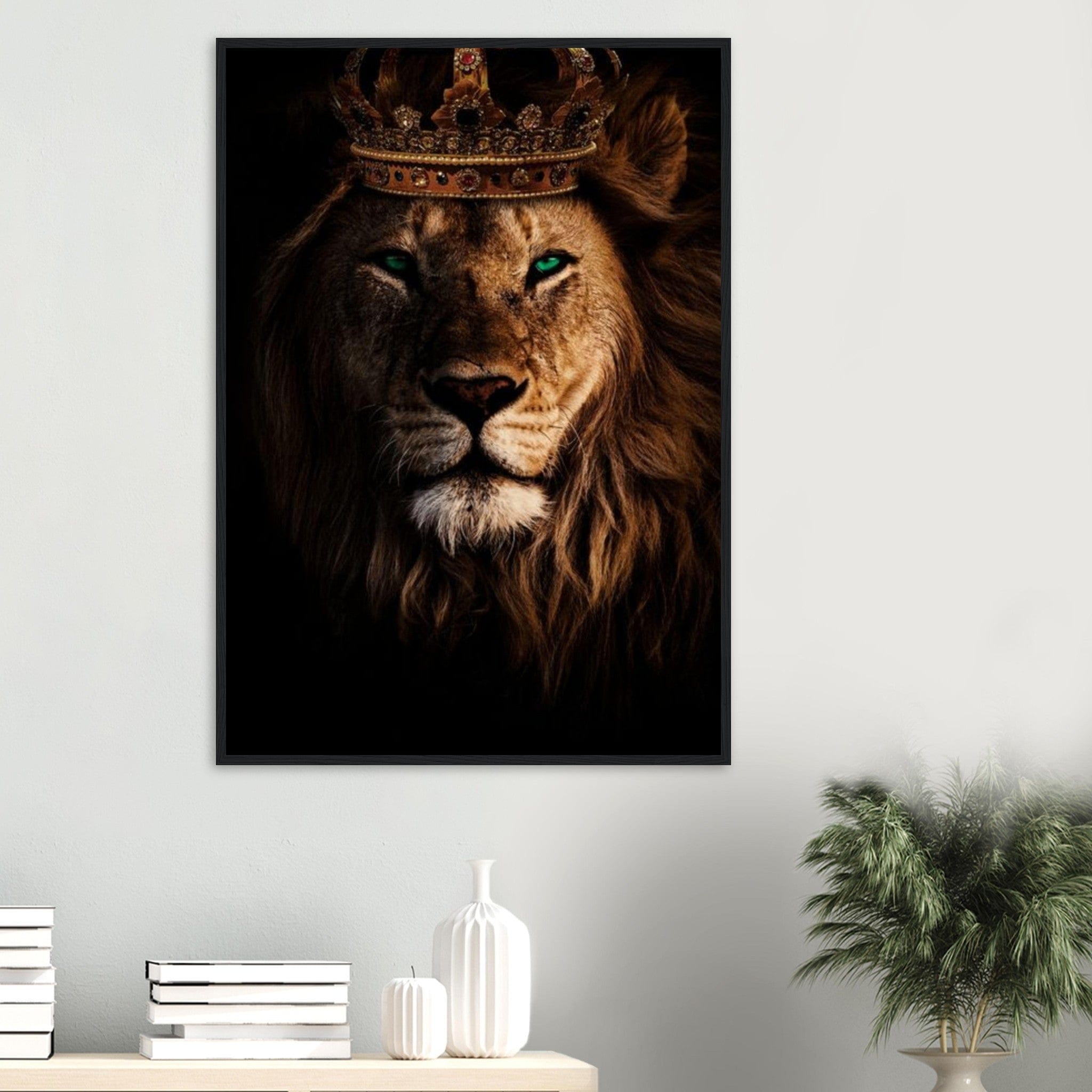 Canvanation Print Material Tableau Lion Couleur